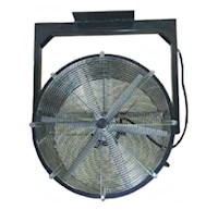 Direct Drive Man and Product Blower Fans - One-Way-Swivel