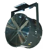 Direct Drive Man and Product Blower Fans - Two-Way-Swivel