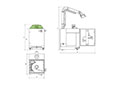 Grindex DF JET Self-Cleaning Extractor Dimensions