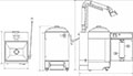 Jetclean DF Self-Cleaning Extractor Dimensions-4
