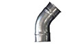 3 Inch (in) Diameter and 90 Degree Angle Stitch Welded Elbow (RESS0390)